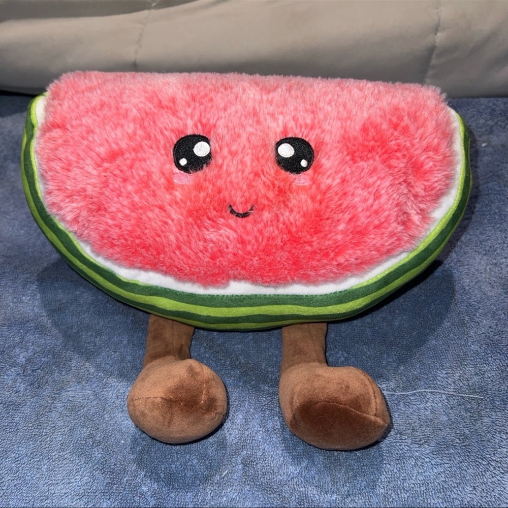 CUDDLE CREW LARGE WATERMELON PLUSHIE